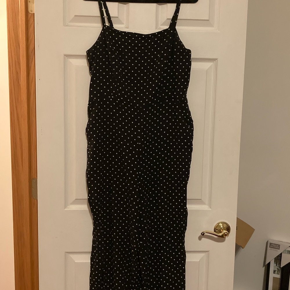 Black Polka Dot Dress